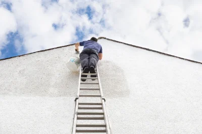 Peinture extérieure à Hunawihr — façades et ravalement